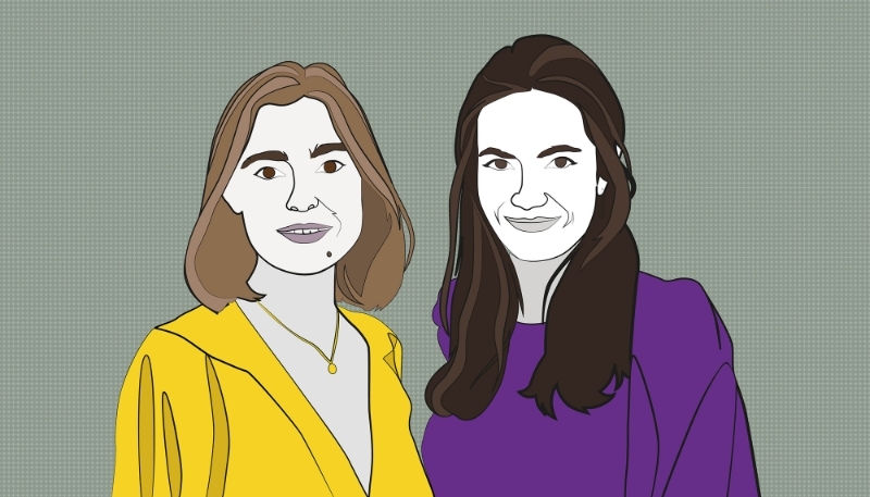 Camille Le Gal and Laure Betsch, co-founders of the start-up Fairly Made.